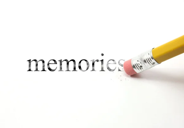 Erase your memories — Stock Photo, Image