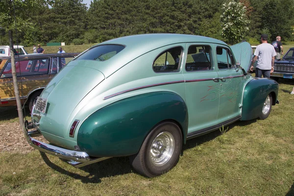 1941 Nash Ambassador Aqua Blue Vista laterale dell'auto — Foto Stock