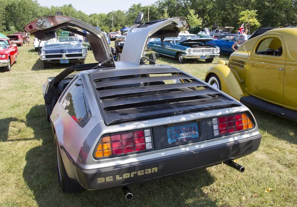 1981 delorean bakifrån — Stockfoto