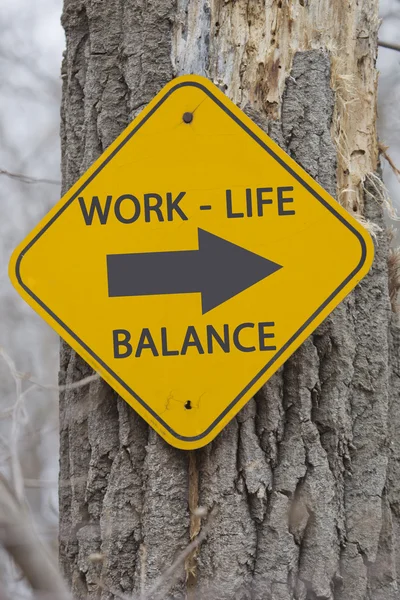 Vida laboral Equilibrio de esta manera — Foto de Stock