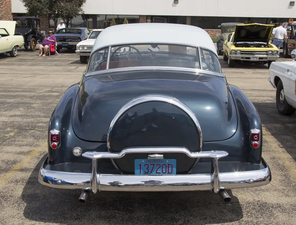 1952 Chevrolet DeLuxe Bleu Vue arrière — Photo
