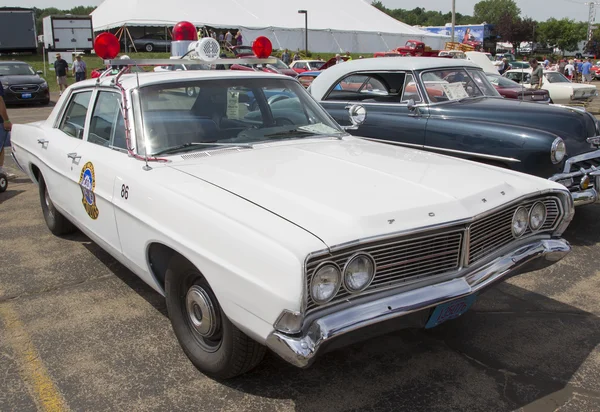 1968 ford galaxie milwaukee polis arabası — Stok fotoğraf