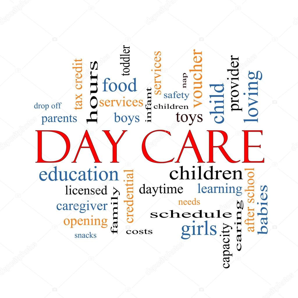 Day Care Word Cloud Concept