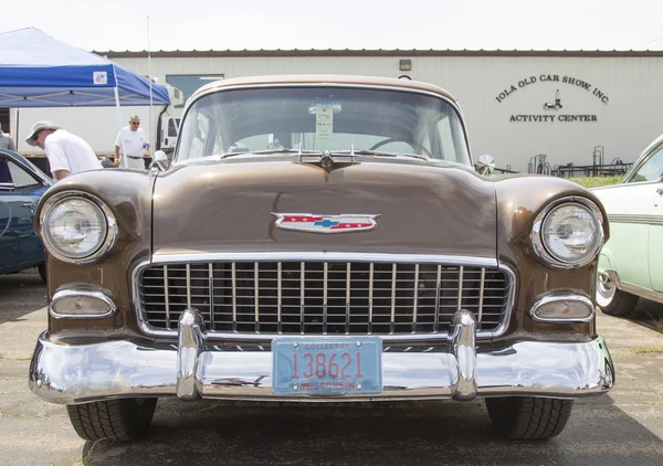 1955 Chevy Bel Air Copper Vista frontal —  Fotos de Stock