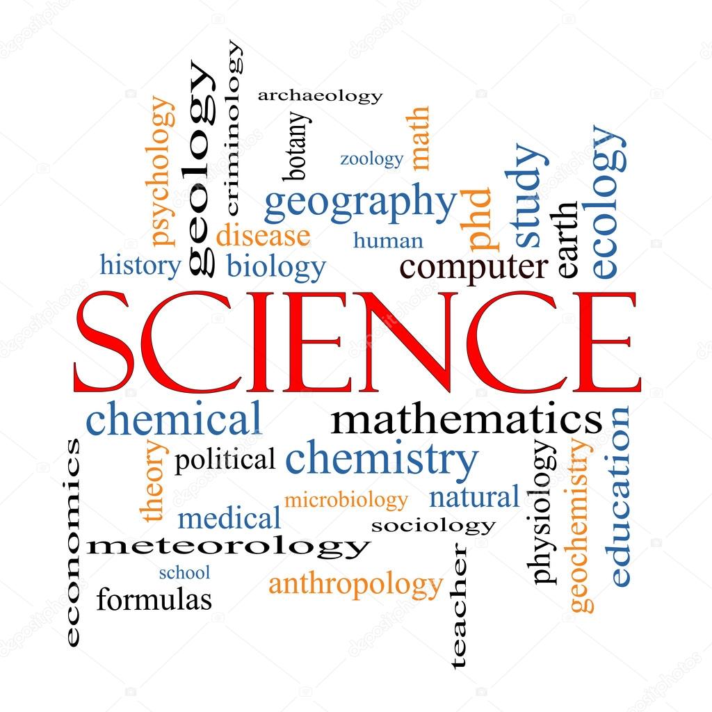 Science Word Cloud Concept