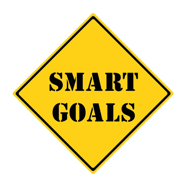 Smart Goals Sign — Stock Photo, Image