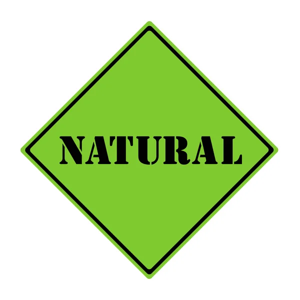 Natural Sign — Stock Photo, Image