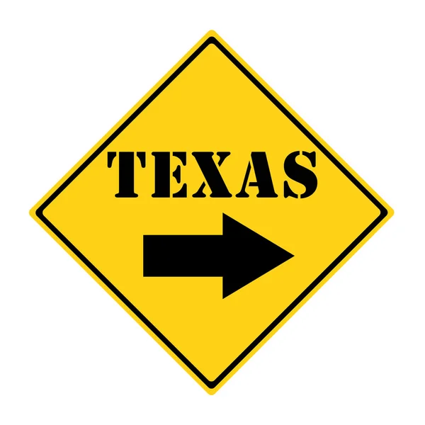 Texas that way Sign — Stock Photo, Image