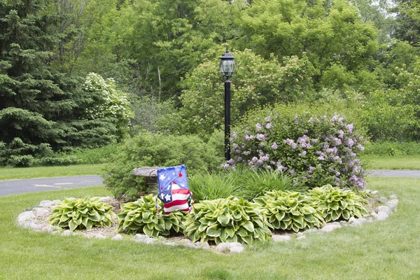 Pretty Summer Floral Garden — Stock Photo, Image