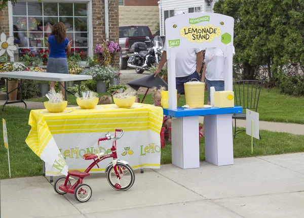 Soporte de limonada en Winneconne Car Show — Foto de Stock