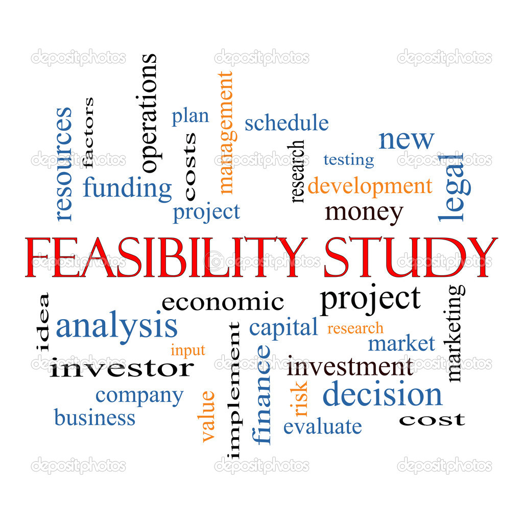 Feasibility Study Word Cloud Concept