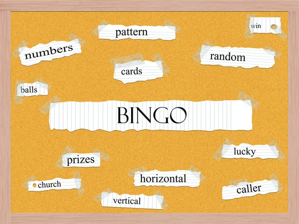 Слово из штопора Бинго — стоковое фото