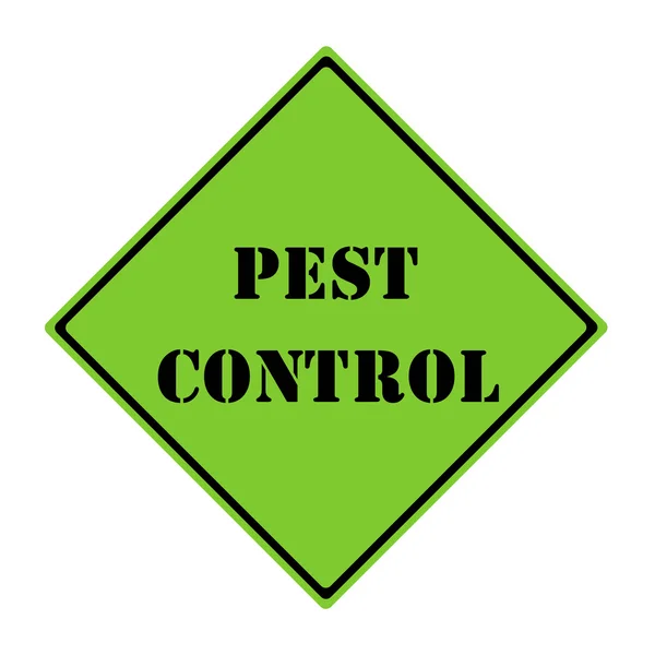 Pest control tecken — Stockfoto