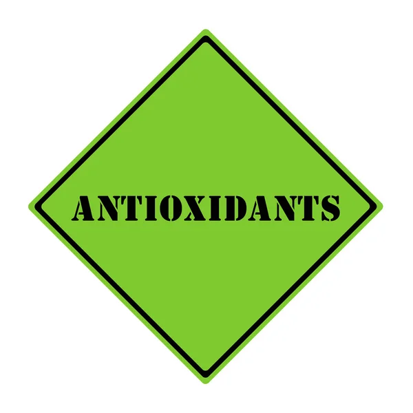 抗酸化物質の記号 — ストック写真