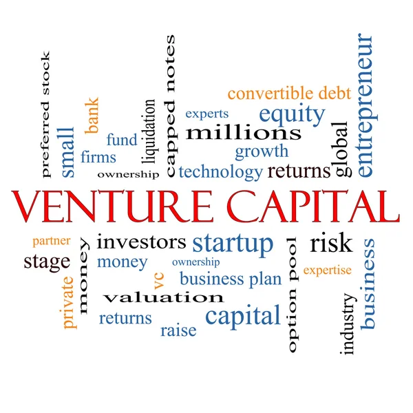 Venture Capital Word Cloud Concept — Stock Photo, Image