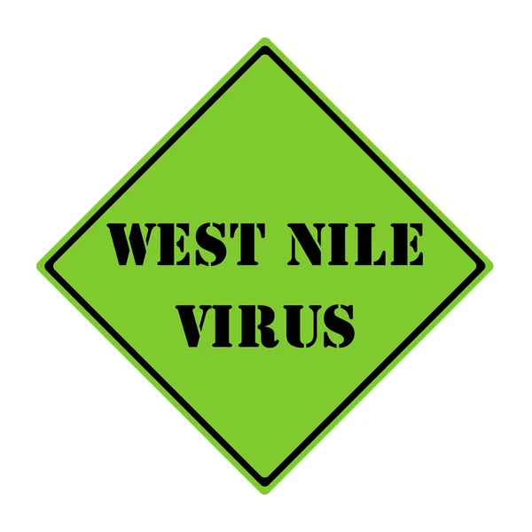 West nile virus znamení — Stock fotografie