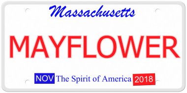Massachusetts mayflower plaka
