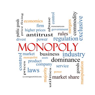 Monopoly Word Cloud Concept clipart