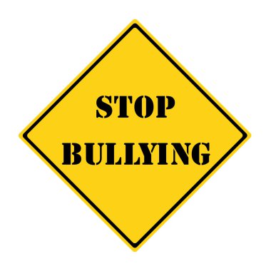 işareti zorbalık durdurmak