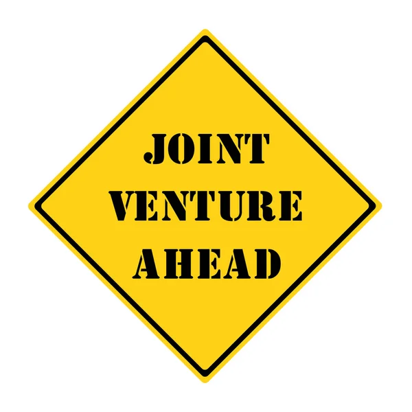 Joint Venture vor Unterzeichnung — Stockfoto
