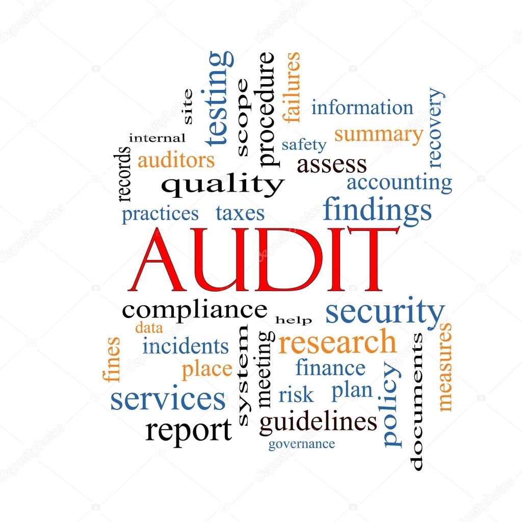 Audit Word Cloud Concept