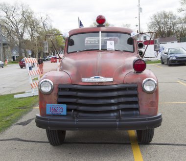 1951 chevy yangın kamyon Önden Görünüm