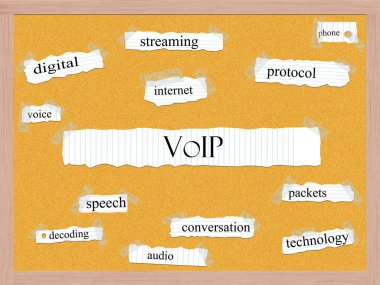 VoIP corkboard kelime kavram