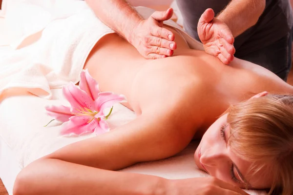 Massage body — Stock Photo, Image