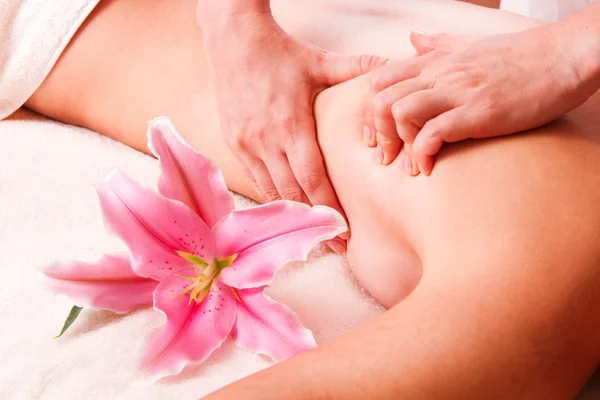 Massage body — Stock Photo, Image