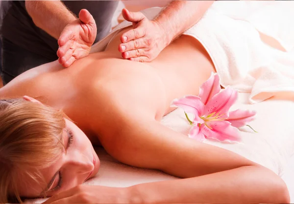 Massage body — Stock Photo, Image