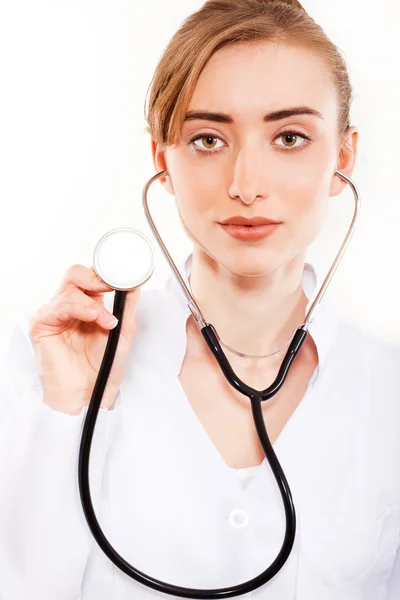 Portrét krásného ženského lékaře . — Stock fotografie