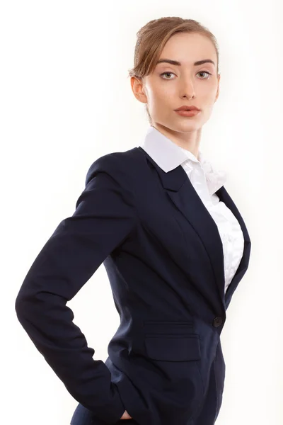 Portrait beautiful success business woman — Stock Photo, Image