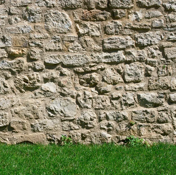 Textur der alten Steinmauer — Stockfoto