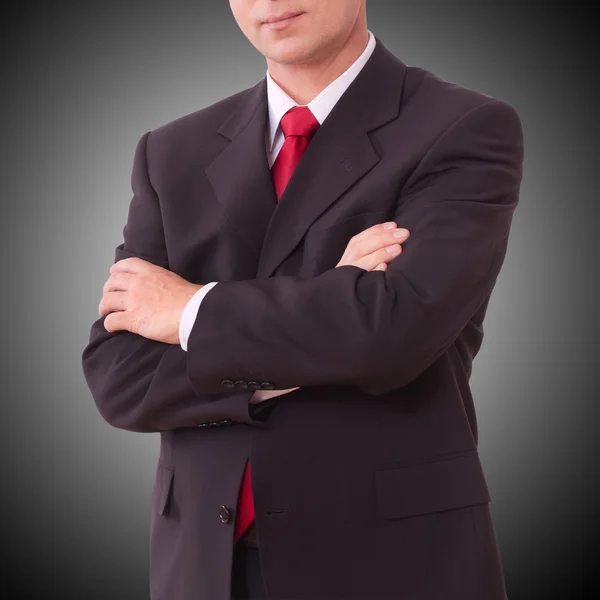 Handsome young man in classic suit — Stock Photo, Image