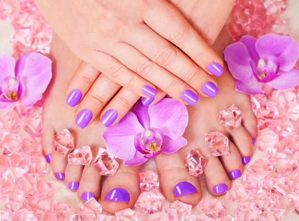 Manicure and pedicure — Stock Photo, Image