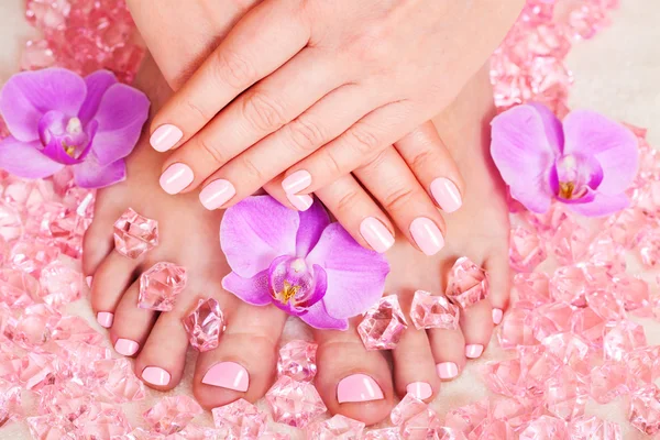 Manicure e pedicure — Fotografia de Stock