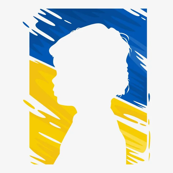 Tuvalin içindeki çocuk silueti