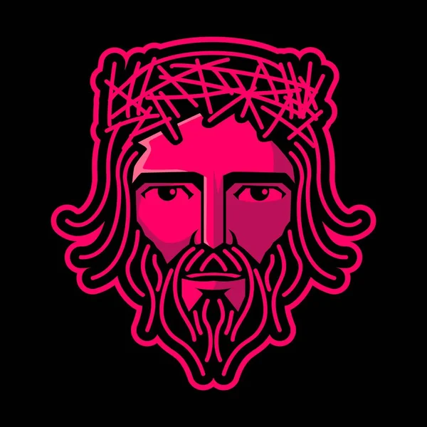 king head vector icon illustration