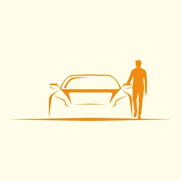 Car vector logo icon illustration