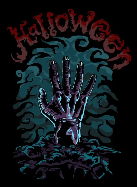 Zombie Hand — Stockvector