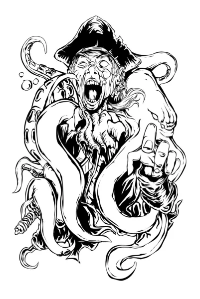 zombie pirata