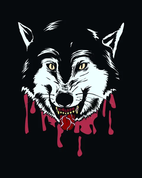 Lobo — Vector de stock