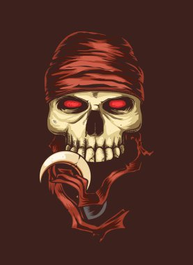 Pirate Skull clipart