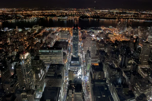 Rascacielos de la ciudad de Nueva York Fotos de stock libres de derechos