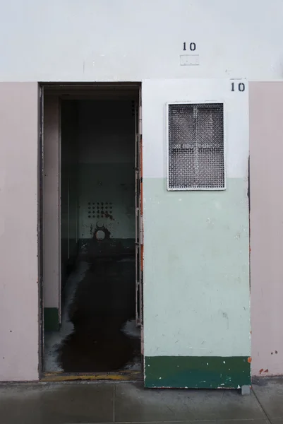 Prison cell in Alcatraz — Stock Photo, Image