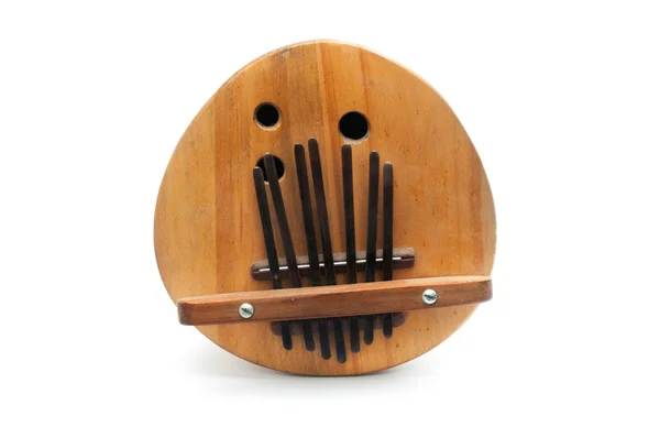 Sanza, instrumento musical tradicional africano — Fotografia de Stock