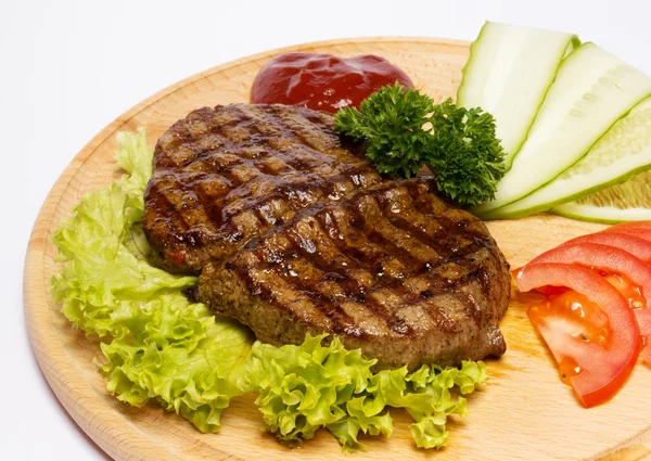 Hovězí steak — Stock fotografie