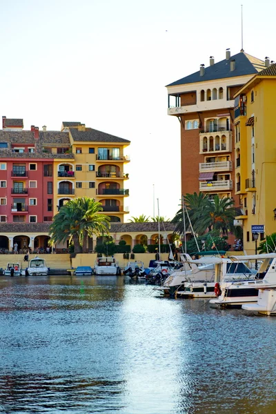 Pequena Veneza (Port Saplaya) em Espanha — Fotografia de Stock