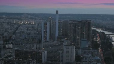 Günbatımında Paris Panoraması