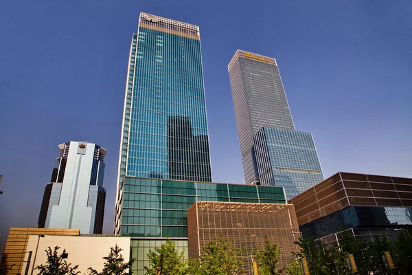 Glass skyscrapers in Shanghai